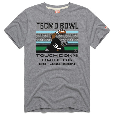 TECMO BOWL RAIDERS BO JACKSON TEE