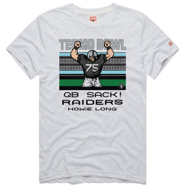 TECMO BOWL RAIDERS HOWIE LONG TEE