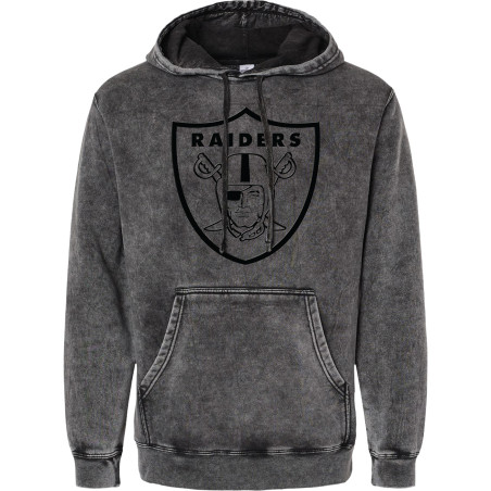 RAIDERS WASHED HOOD