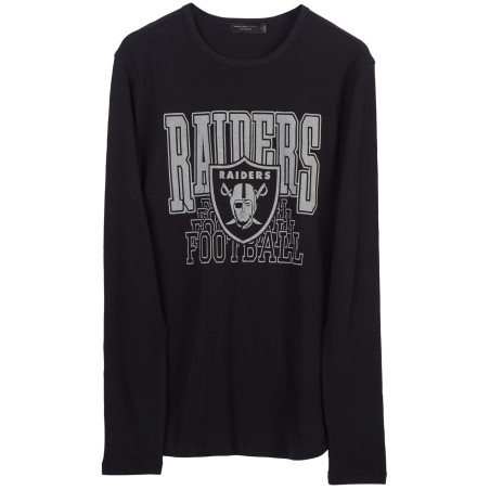 LAS VEGAS RAIDERS CLASSIC THERMAL LONG SLEEVE TOP