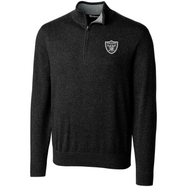 CUTTER & BUCK LAKEMONT TRI-BLEND MENS QUARTER ZIP PULLOVER