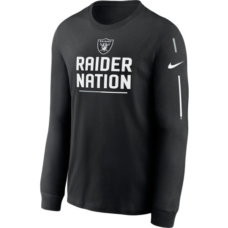 NIKE LONG SLEEVE TEAM SLOGAN TEE