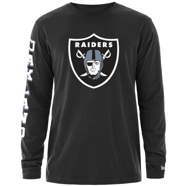 NEW ERA OAKLAND LONG SLEEVE CREW TEE