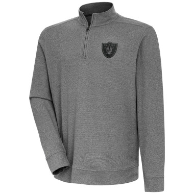 ANTIGUA SUBTLE MOCK QUARTER ZIP PULLOVER
