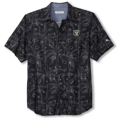 TOMMY BAHAMA SPORT BLUEPRINT PLAYBOOK SHORT SLEEVE SHIRT