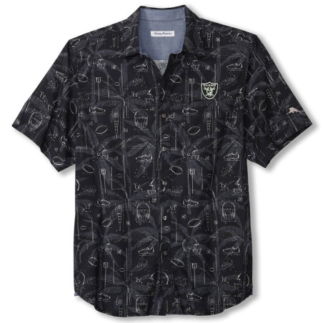 TOMMY BAHAMA SPORT BLUEPRINT PLAYBOOK SHORT SLEEVE SHIRT