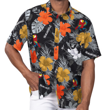 MARGARITAVILLE ISLAND LIFE FLORAL PARTY SHIRT