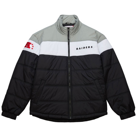 MITCHELL & NESS RAIDERS IN THE CLUTCH PUFFER JACKET