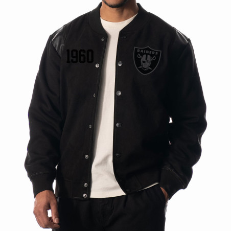 UNISEX SUEDE FLEECE BOMBER JACKET