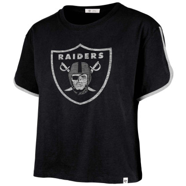 '47 WOMENS DOLPHIN HEM CROP TEE