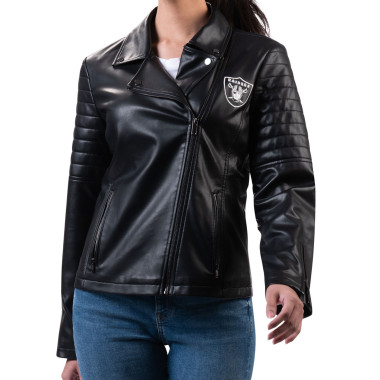 WOMENS PIRATE FAUX LEATHER JACKET