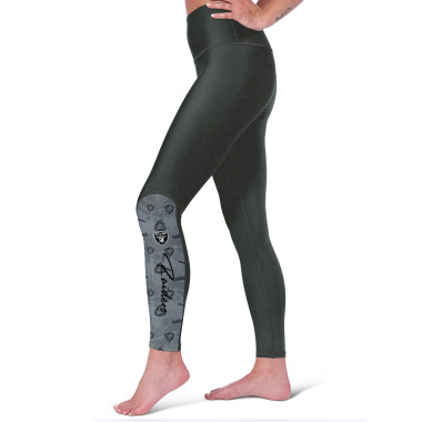 CALF INSET LEGGINGS