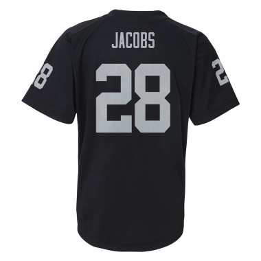 YOUTH JOSH JACOBS NAME & NUMBER TEE