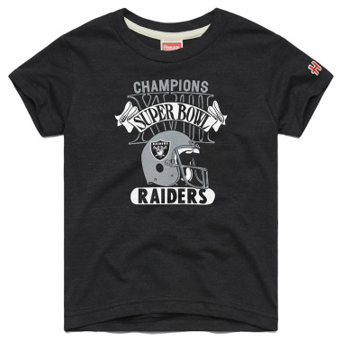 RAIDERS SUPER BOWL XVIII CHAMPIONS YOUTH TEE
