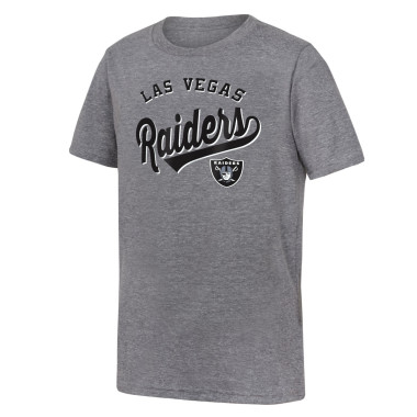 YOUTH LAS VEGAS RAIDERS TRIBLEND TEE