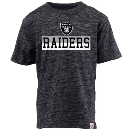 RAIDERS YOUTH CLOUDY YARN SHORT SLEEVE TEE