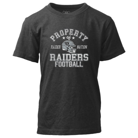 RAIDERS YOUTH SHORT SLEEVE BLEND TEE