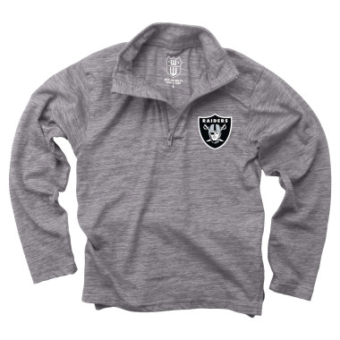 RAIDERS JUVENILE QUARTER ZIP PULLOVER