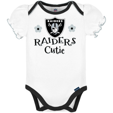 RAIDERS CUTIE NEWBORN BODYSUIT