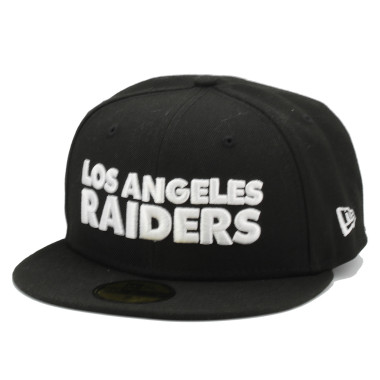 NEW ERA 59FIFTY LOS ANGELES RAIDERS BLOCK PIRATE CAP
