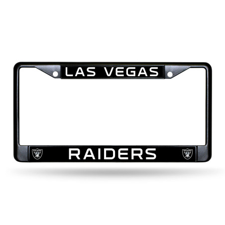 LAS VEGAS RAIDERS CHROME LICENSE FRAME