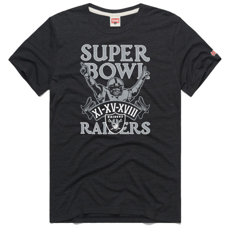 HOMAGE THREE TIME SUPER BOWL CHAMPIONS TEE