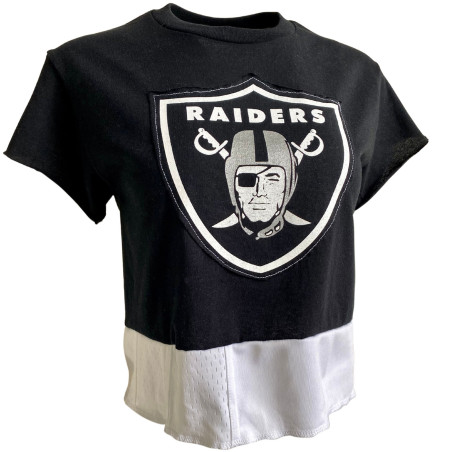 RAIDERS UNISEX OVERSIZED SHIELD TEE